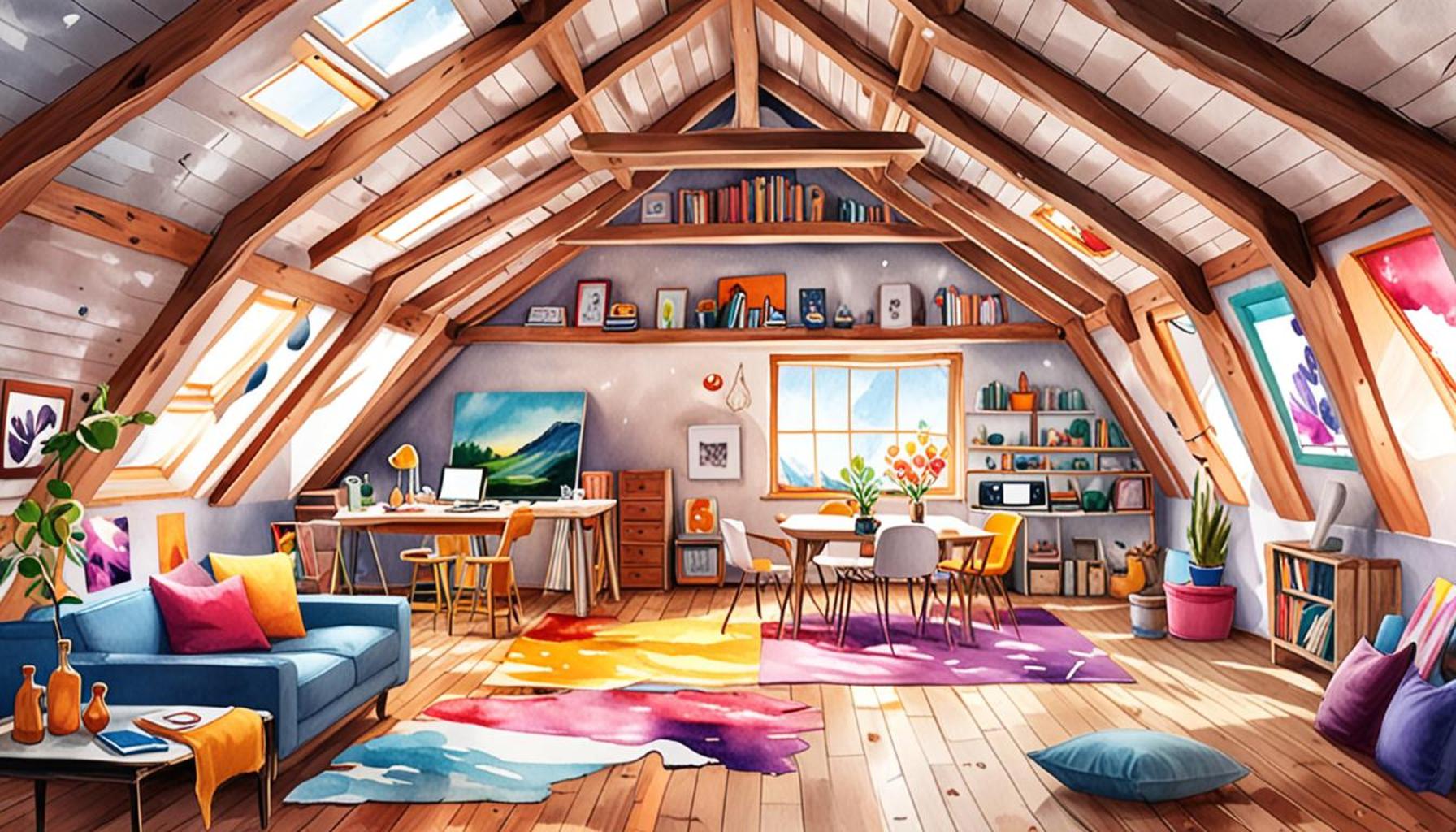 Transforming Spaces Below the Roof: Creative Ideas to Make Use of the Attic and Basement