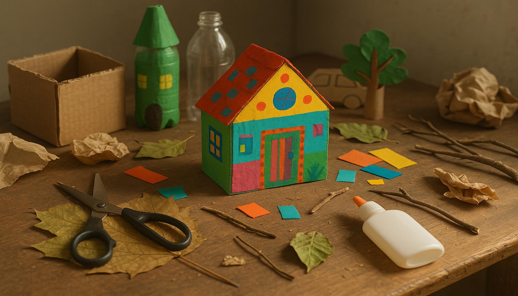 Creativity in Motion: Crafting Projects with Zero-Cost Materials to Encourage Invention and Sustainability