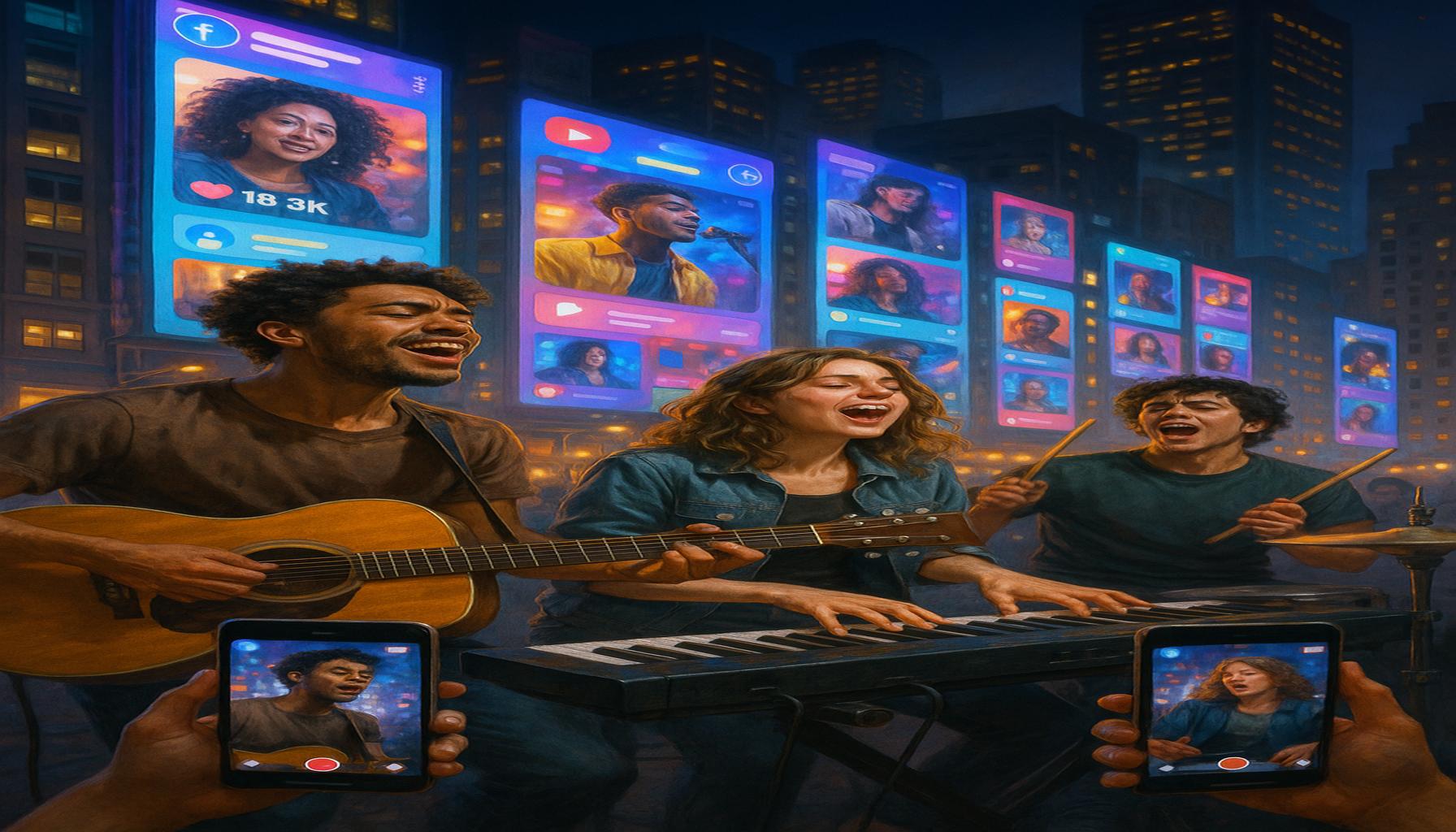 The Role of Social Media in Discovering New Musical Talents: A New Era of Influence