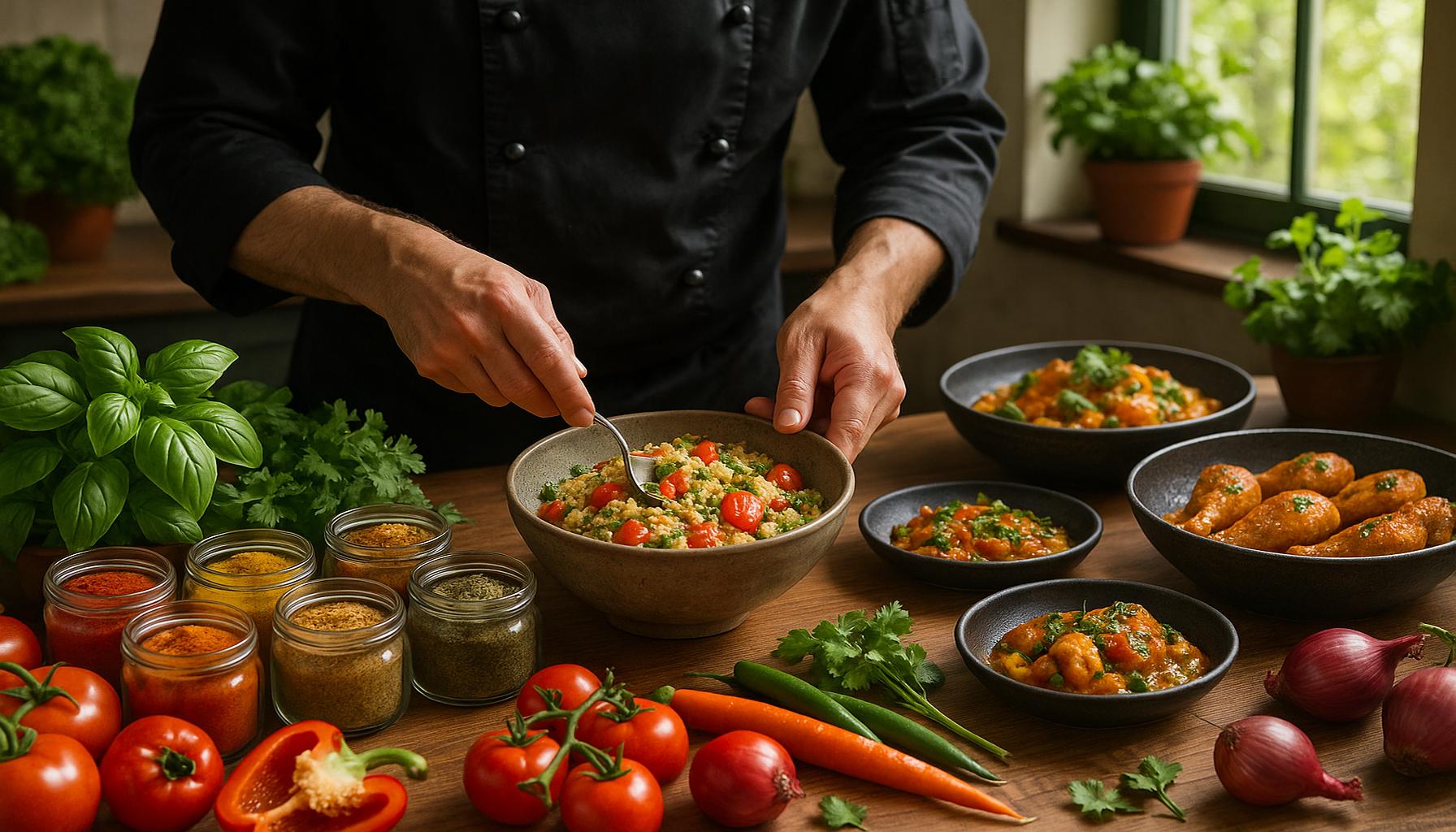 The Magic of Flavors: Exploring the Alchemy Between Ingredients and Spices in the Creation of Unique Dishes