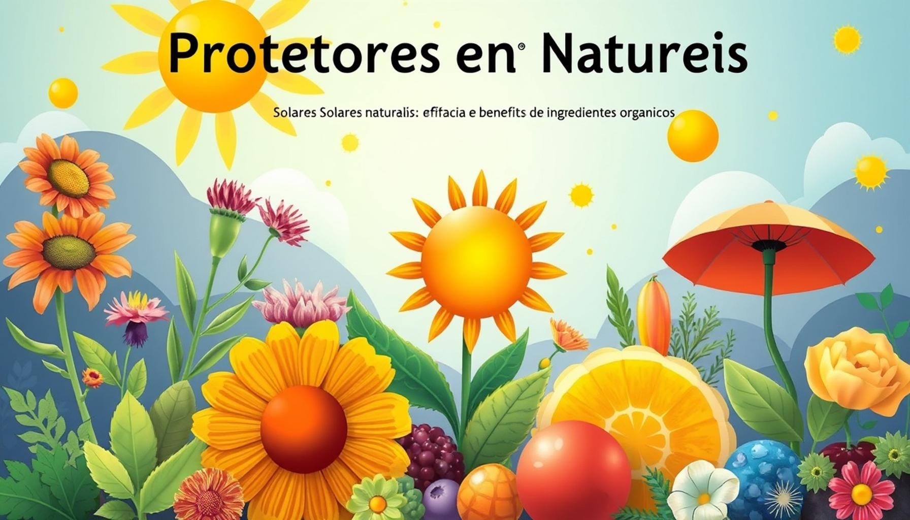 Natural Sunscreens: Effectiveness and Benefits of Organic Ingredients