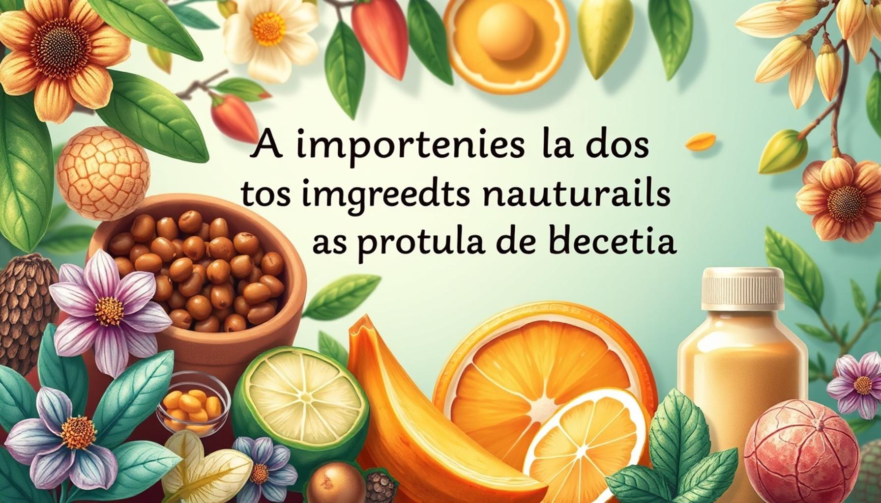 The Importance of Natural Ingredients in the Formulation of Vegan Beauty Products