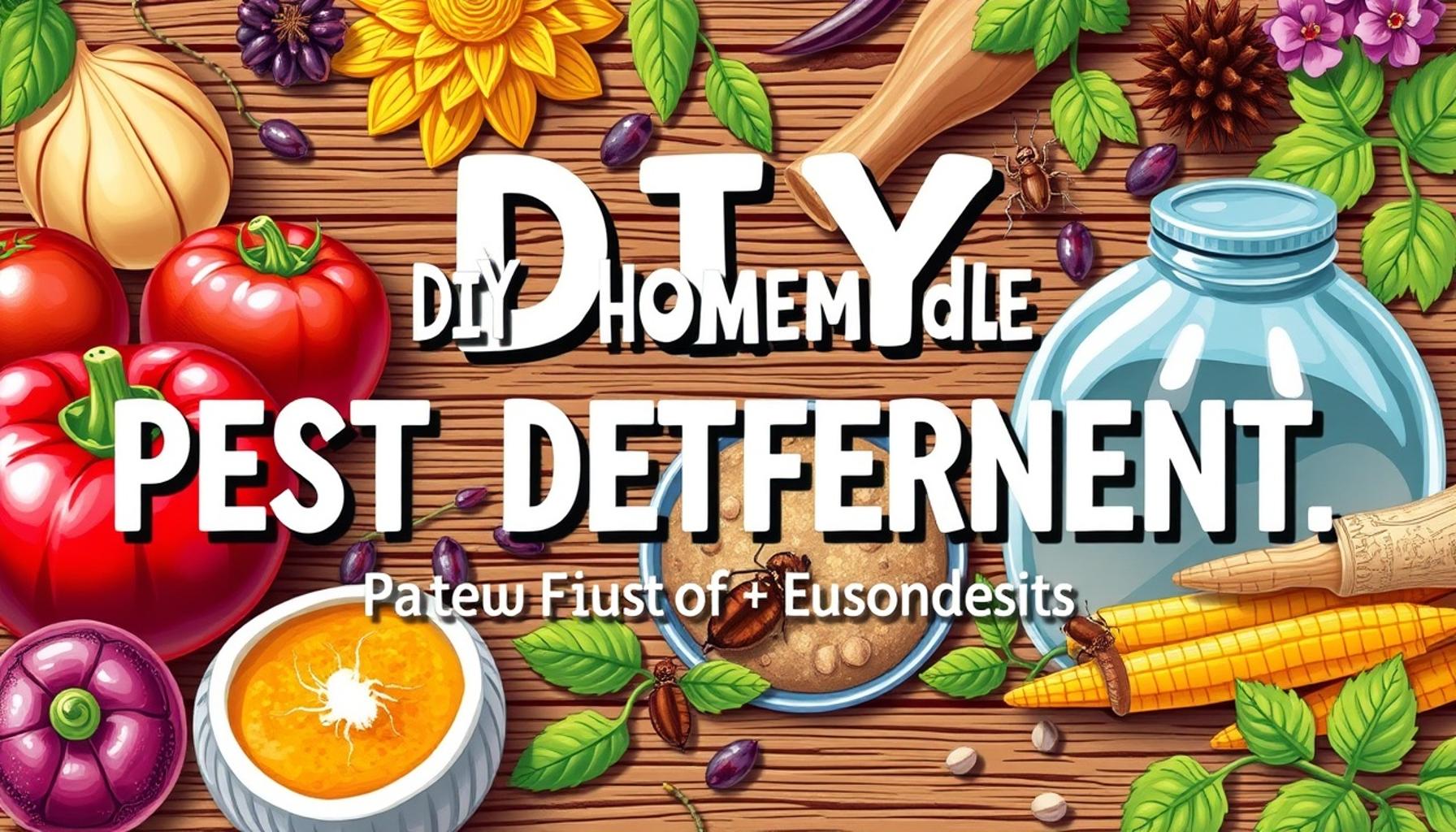 DIY Homemade Pest Deterrents: Recipes and Tips for Beginners
