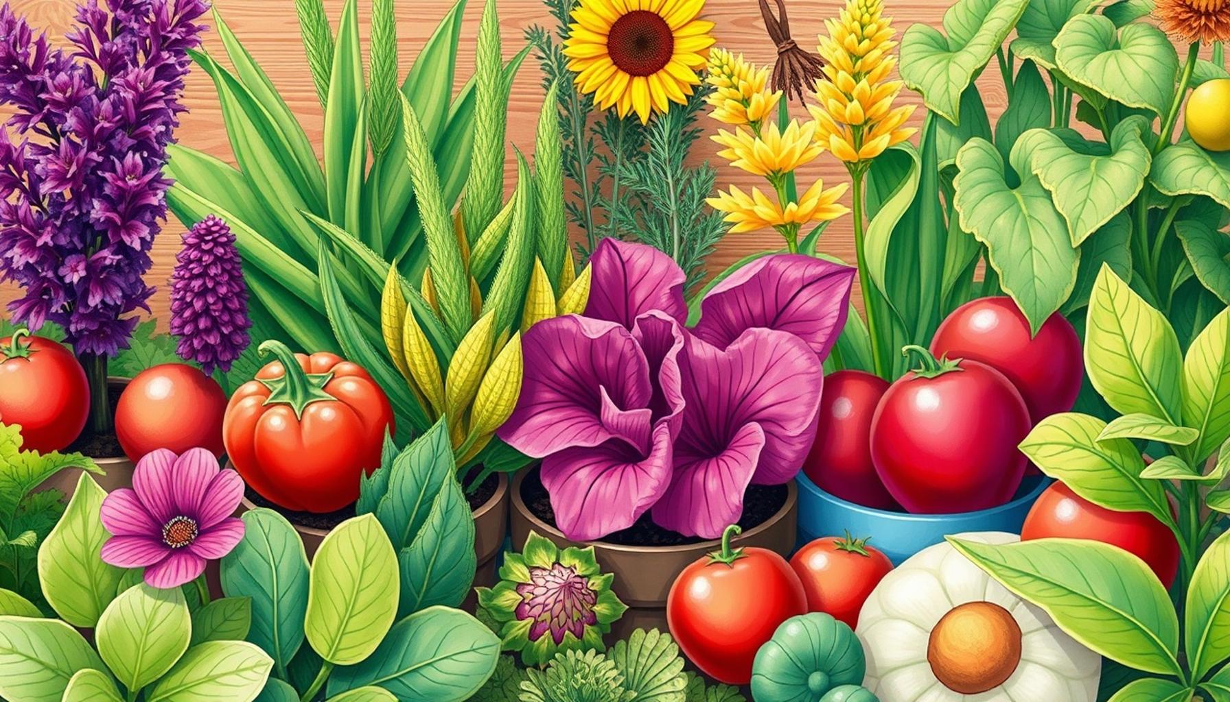 Edible Plants for Beginners: How to Grow Herbs and Vegetables at Home